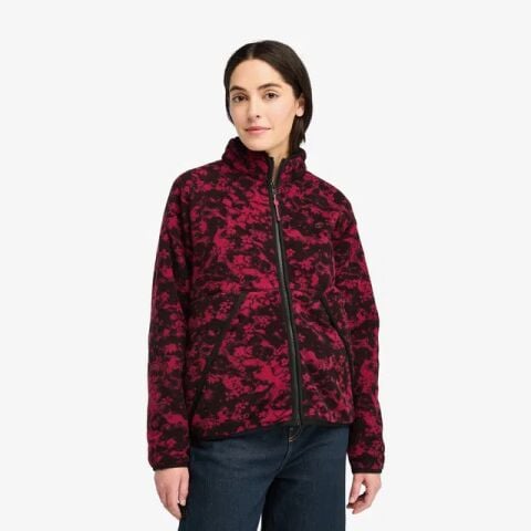 TİMBERLAND PRINTED FULL-ZIP SHERPA FLEECE JACKET CEKET TB0A5ZUQEFY1