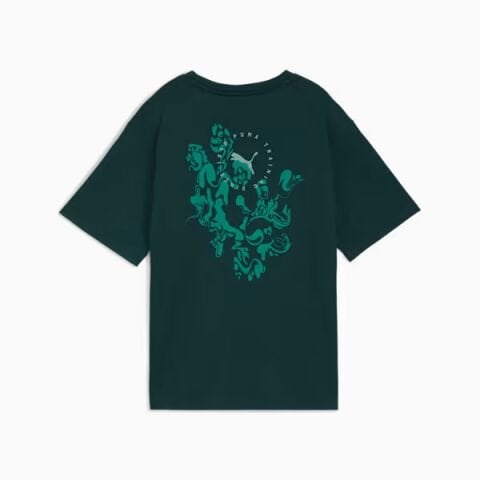 PUMA W CHROME GRAPHIC TEE BAYAN T-SHIRT 52802575