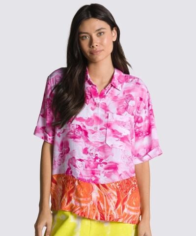 VANS COLLINA STRADA WOVEN TOP GOMLEK VN00039R22W1