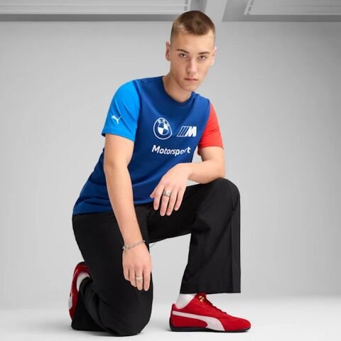 PUMA BMW MMS ESS Logo Tee ERKEK T-SHIRT 63235804