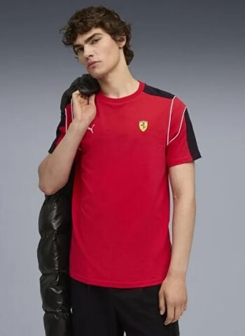 PUMA Ferrari MT7 Tee ERKEK T-SHIRT 63276602