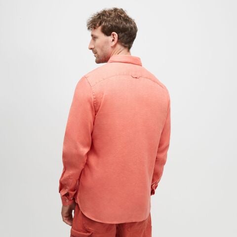 TİMBERLAND MILL BROOK Linen Shirt ERKEK GOMLEK TB0A2DC3EI41