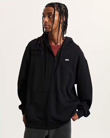 VANS SALTON LOOSE FT FZ PO ERKEK SWEATSHIRT VN000P5ABLK1