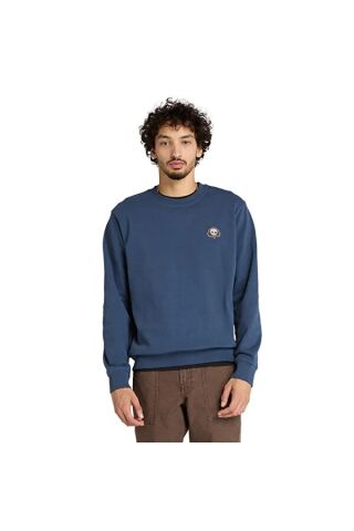 TİMBERLAND Tree Logo Patch Crewneck ERKEK SWEATSHIRT TB0A6HHKEYO1