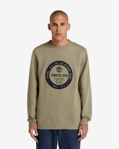 TİMBERLAND LS Elevated Brand Carrier Crew Sweatshir ERKEK SWEATSHIRT TB0A6FRM5901
