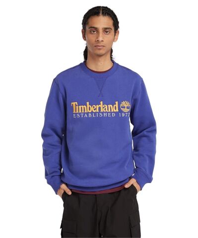 TİMBERLAND ESTABLISHED 1973 Embroidery Logo Brush B ERKEK SWEATSHIRT TB0A65DDED51