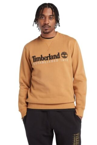 TİMBERLAND ESTABLISHED 1973 Embroidery Logo Brush B ERKEK SWEATSHIRT TB0A65DDED11