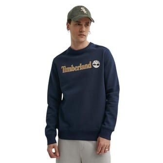 TİMBERLAND KENNEBEC RIVER Linear Logo Crew Neck Swe ERKEK SWEATSHIRT TB0A5UJY4331
