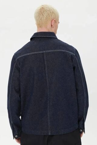 TİMBERLAND Kempshire Cotton Hemp Denim Chore Jacket CEKET TB0A6FZSH871