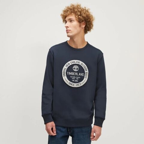 TİMBERLAND LS Elevated Brand Carrier Crew Sweatshir ERKEK SWEATSHIRT TB0A6FRM4331