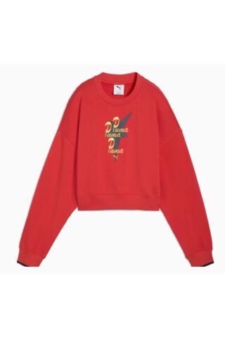 PUMA WARDROBE ESS Graphic Crew KADIN SWEATSHIRT 62979115