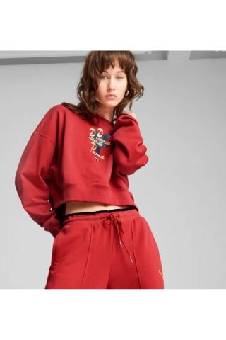 PUMA WARDROBE ESS Graphic Crew KADIN SWEATSHIRT 62979115