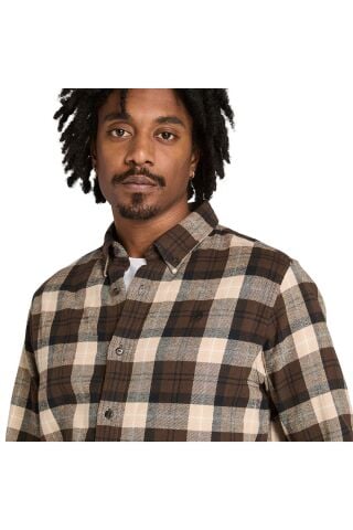 TİMBERLAND Midweight Flannel Check Shirt ERKEK T-SHIRT TB0A44XQG561