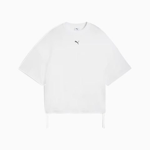 PUMA DARE TO Oversized Ruched Tee BAYAN T-SHIRT 63214402
