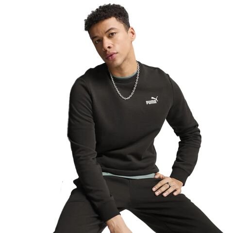 PUMA ESS Small No. 1 Logo Crew ERKEK SWEATSHIRT 68256401