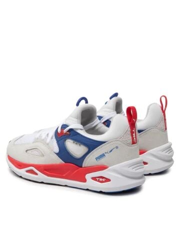 PUMA TRC Blaze Puma White-High Risk Red ERKEK AYAKKABI 38495808