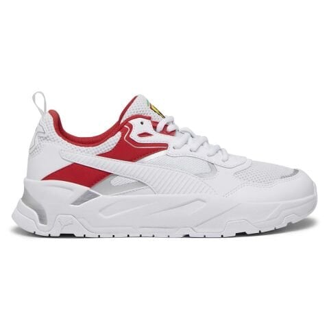 PUMA Ferrari Trinity PUMA White-Rosso Corsa ERKEK AYAKKABI 30795002