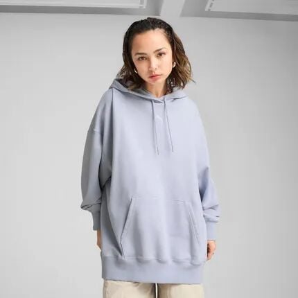 PUMA WARDROBE ESS Oversize Hoodie KADIN SWEATSHIRT 62975147