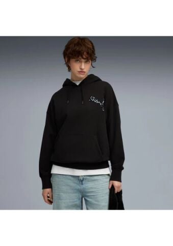 PUMA LEO LUXE Oversized Hoodie TR KADIN SWEATSHIRT 63376601