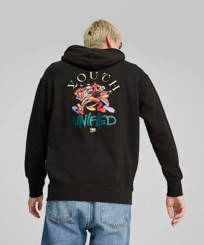 PUMA DOWNTOWN Graphic Hoodie ZIP HOODIE 62674801