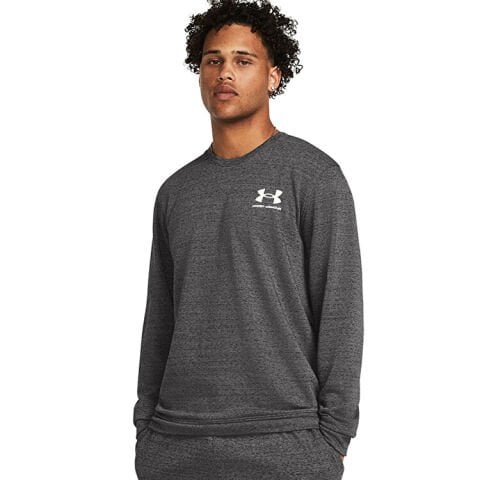 UNDER ARMOUR UA Rival Terry LC Crew ERKEK SWEATSHIRT 1370404-025