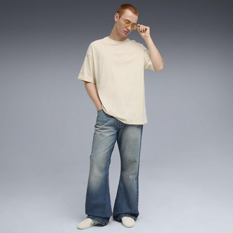 PUMA PL Lifestyle Tee ERKEK T-SHIRT 63267609