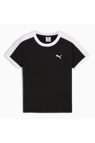 PUMA T7 Slim Tee KADIN T-SHIRT 63212901