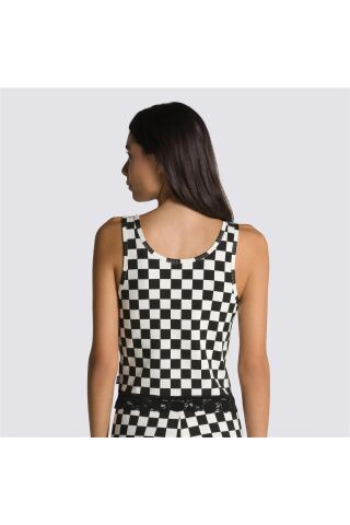 VANS OVERSIZED FLORAL TANK T-SHIRT VN000741BLK1