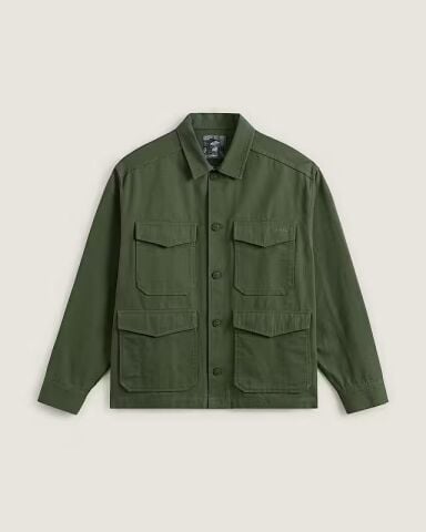 VANS Skate Atiba Haze Military Overshirt ERKEK GOMLEK VN000R38EN61