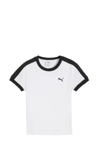 PUMA T7 Slim Tee KADIN T-SHIRT 63212902