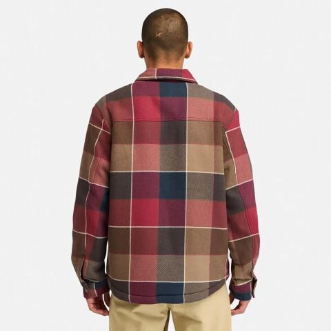 TİMBERLAND Sherpa Lined Plaid Overshirt CEKET TB0A6UX2EIF1